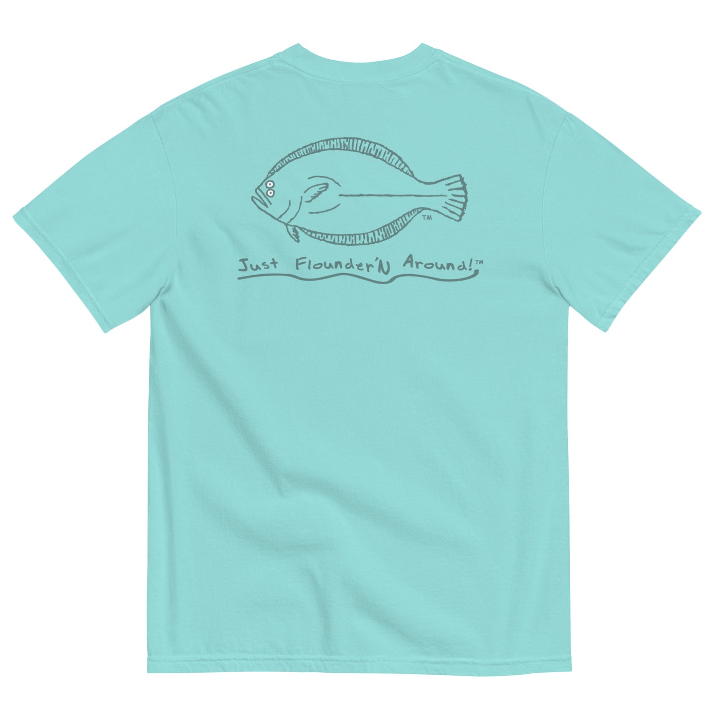 JFA ORIGINAL - Garment-dyed Heavyweight T-shirt - LAGOON-BLUE