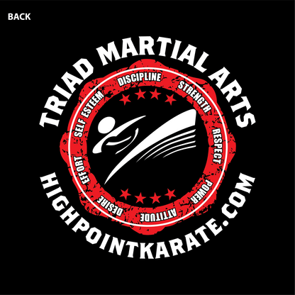 TRIAD MARTIAL ARTS- KICKBOXING 100 CLUB Short-Sleeve T-Shirt