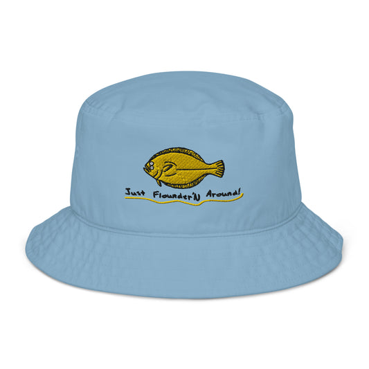 JFA Light Blue Organic bucket hat
