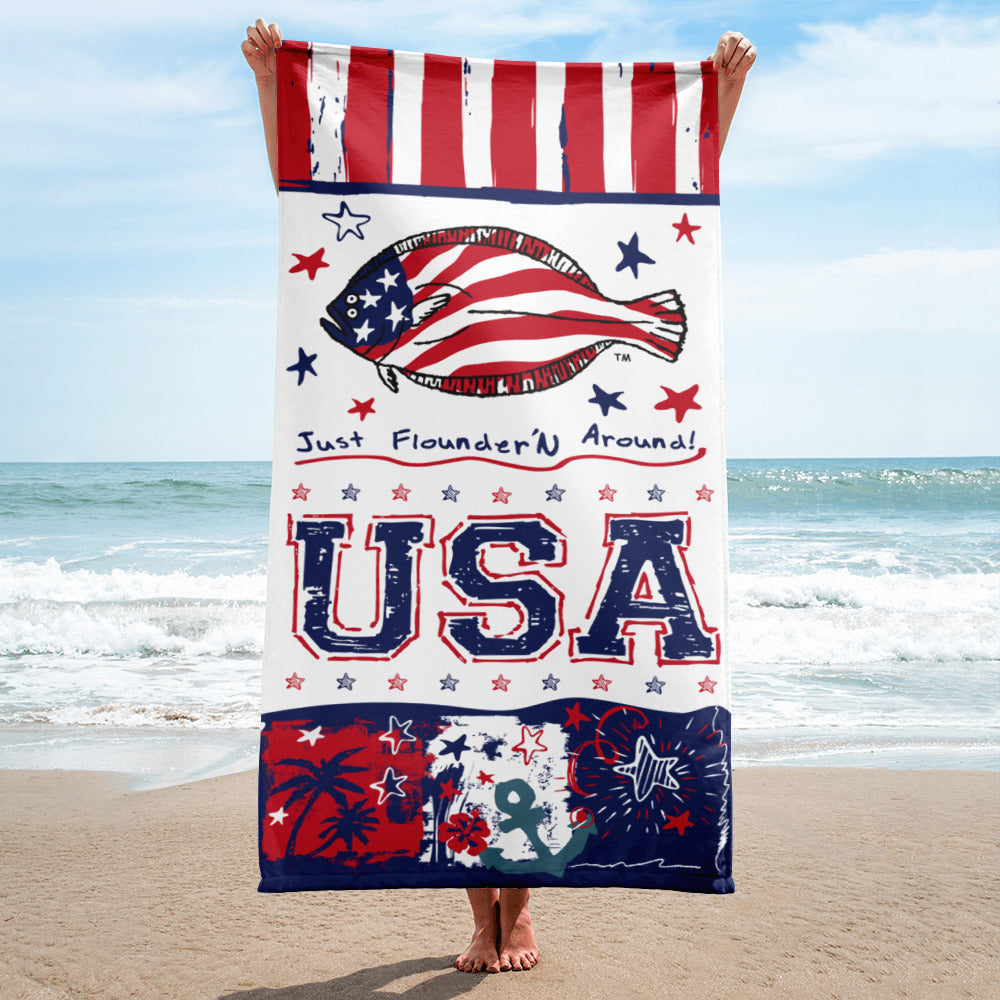 JFA USA Beach Towel