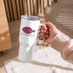 JFA PINK PALM - Travel mug with a handle