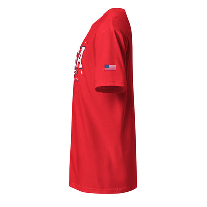 JFA USA RED Short-Sleeve T-Shirt (Front Print Only)