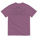 JFA FLOUNDER Unisex garment-dyed heavyweight t-shirt Berry