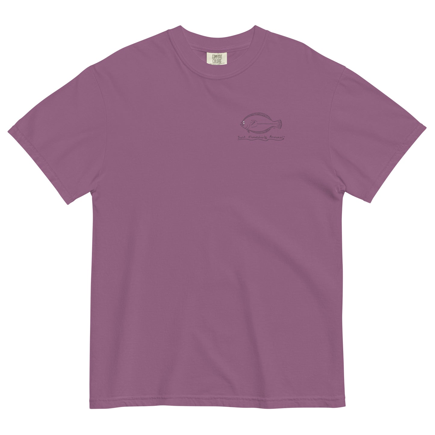JFA ORIGINAL Garment-dyed Heavyweight T-shirt - BERRY