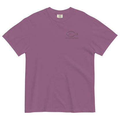 JFA ORIGINAL Garment-dyed Heavyweight T-shirt - BERRY