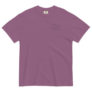JFA FLOUNDER Unisex garment-dyed heavyweight t-shirt Berry
