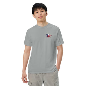 Texas Flounder Unisex garment-dyed heavyweight t-shirt Graphite