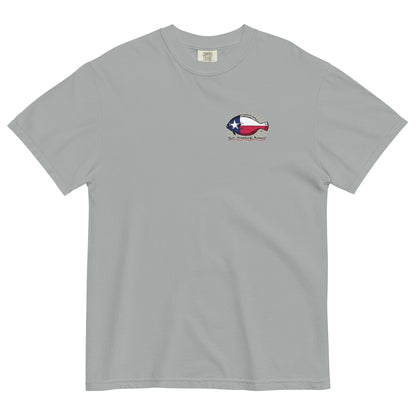 Texas Flounder Unisex garment-dyed heavyweight t-shirt Graphite