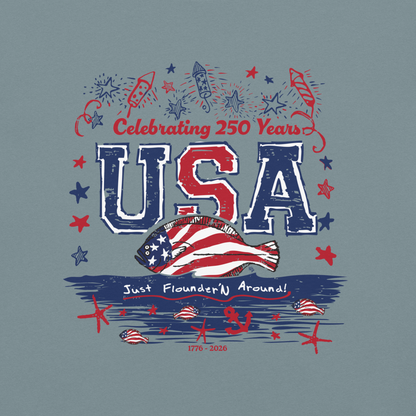 JFA USA 250 YEARS - garment-dyed heavyweight t-shirt