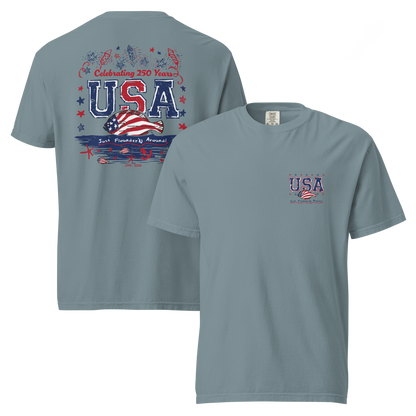 JFA USA 250 YEARS - garment-dyed heavyweight t-shirt