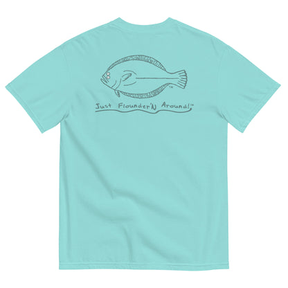 JFA ORIGINAL - Garment-dyed Heavyweight T-shirt - LAGOON-BLUE