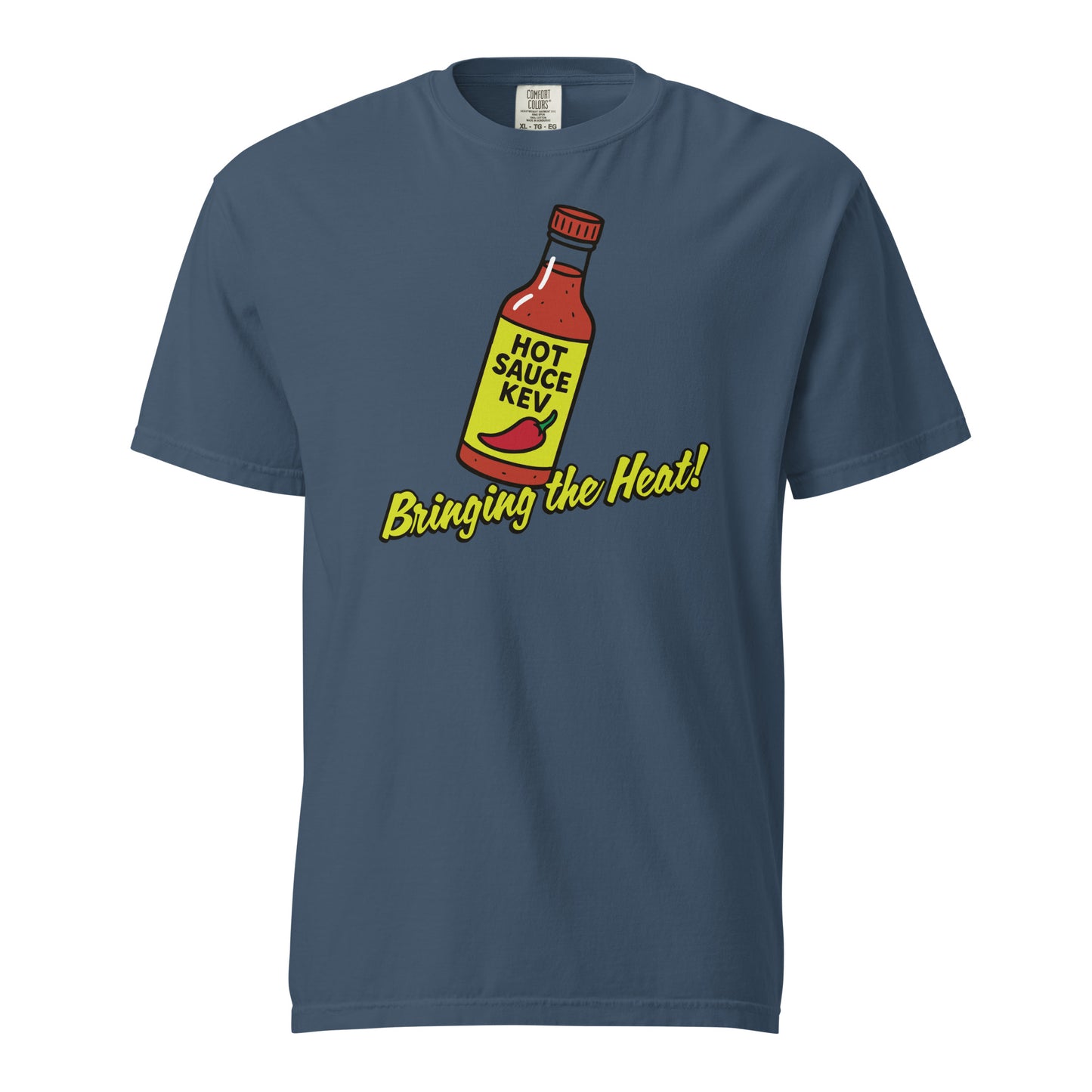 Hot Sauce Kev - Garment-dyed Comfort Color T-shirt