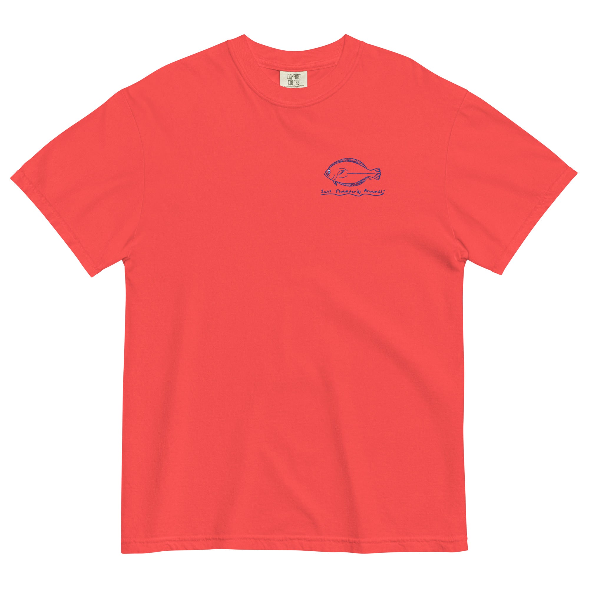 Flounder Pounder Unisex garment-dyed heavyweight t-shirt