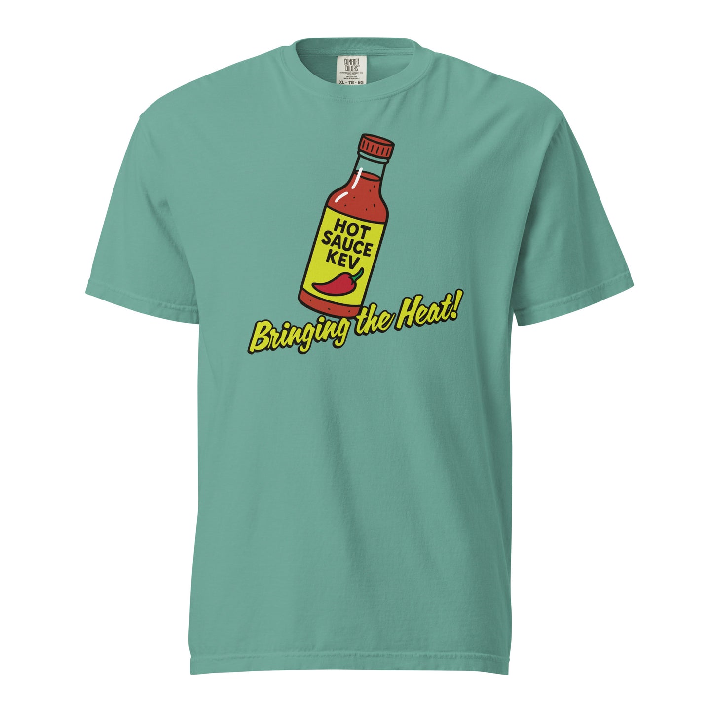Hot Sauce Kev - Garment-dyed Comfort Color T-shirt