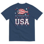 JFA USA- NAVY COMFORT COLORS garment-dyed heavyweight t-shirt