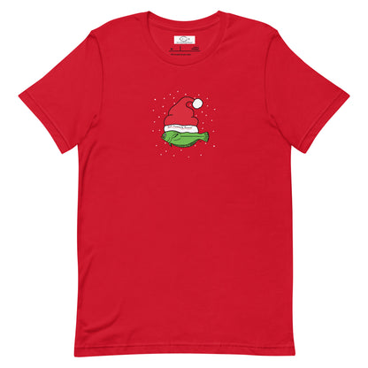 Christmas Flounder Unisex T-Shirt Red