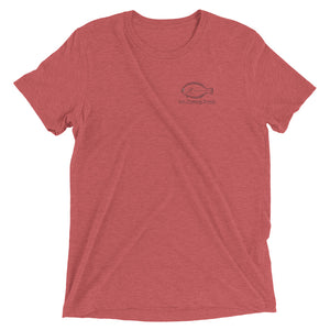 JFA Original Short sleeve Light Weight T-Shirt, Red Tri-Blend