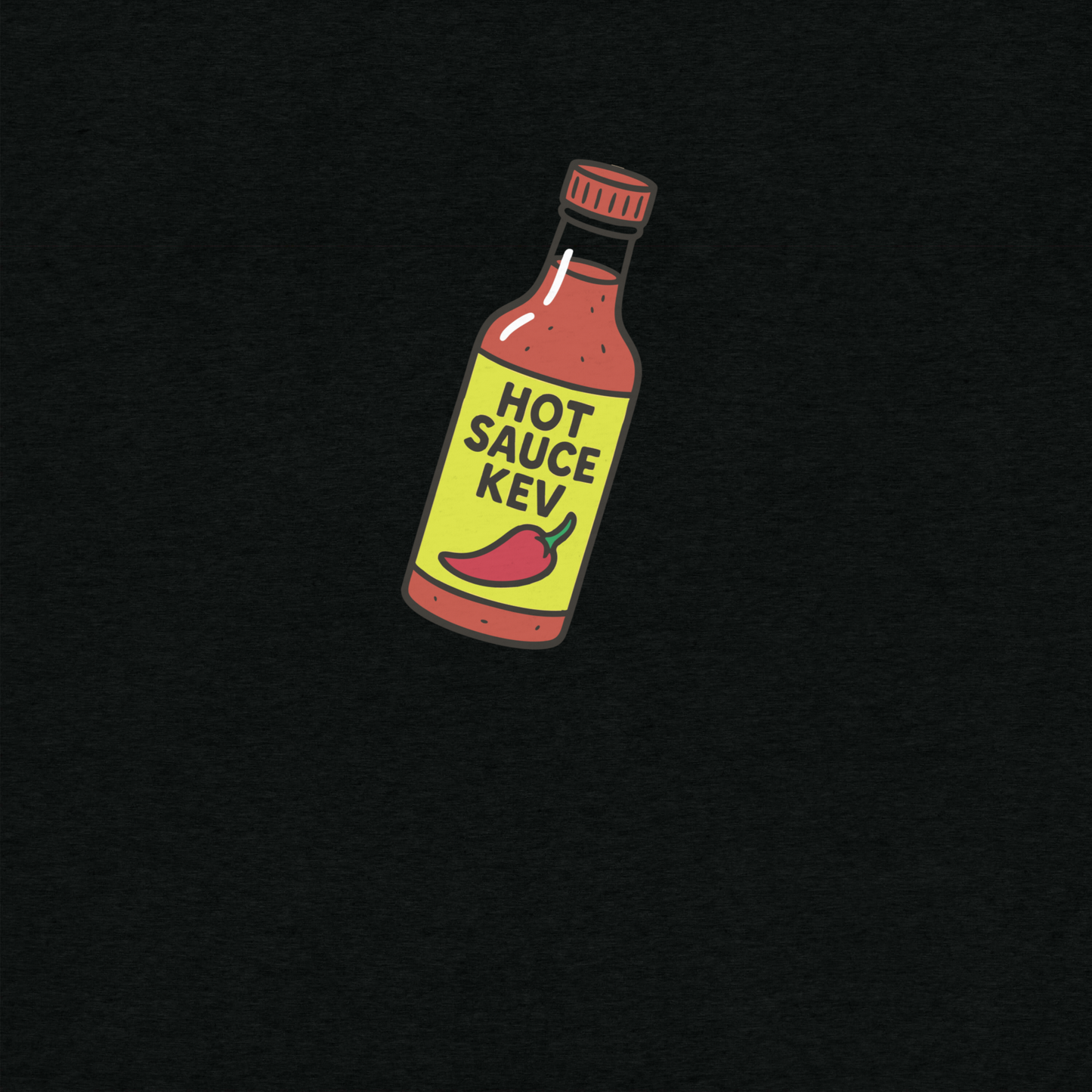 Hot Sauce Kev - Short sleeve, Light weight T-shirt