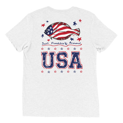 JFA USA White Light Weight Short sleeve t-shirt