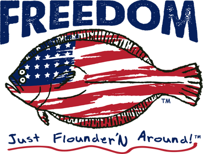 FREEDOM FLOUNDER - Unisex Long Sleeve Tee