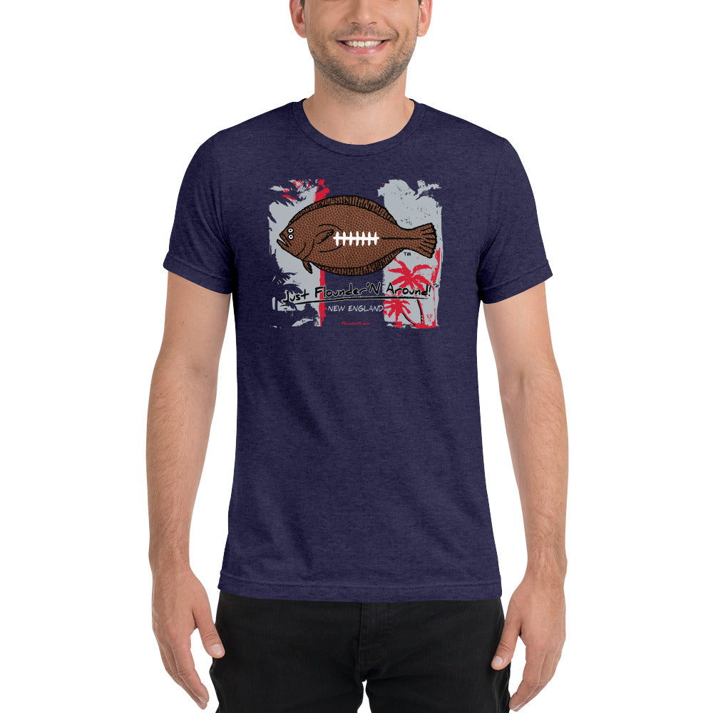 New England Football Flounder Light Weight Short Sleeve T-Shirt