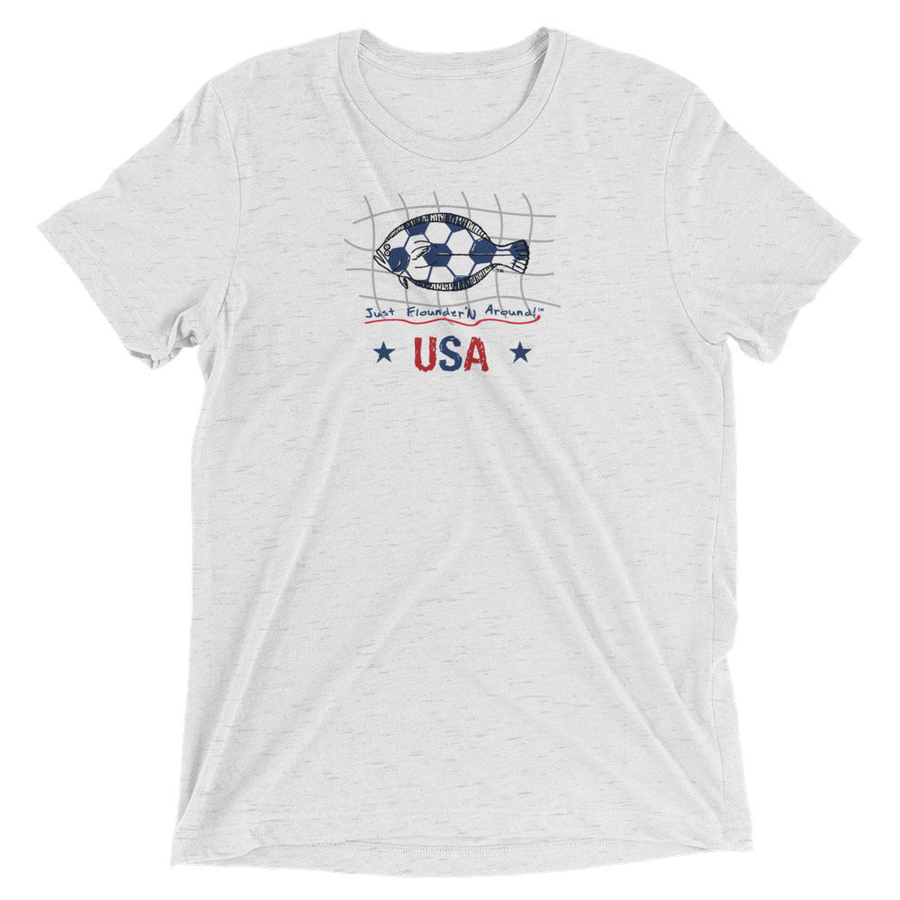 Soccer Flounder USA Lightweight Short sleeve t-shirt