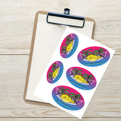 HAMMOCK FLOUNDER Sticker sheet
