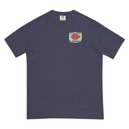 JFA BEACH BEER DARK BLUE - Men’s garment-dyed heavyweight t-shirt