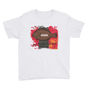 Kids Tampa Bay Football Flounder - Short Sleeve T-Shirt