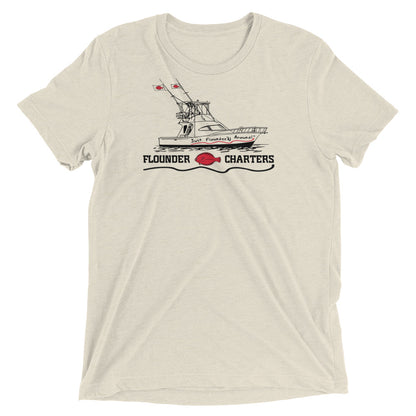 Flounder Charters Lightweight Short sleeve t-shirt