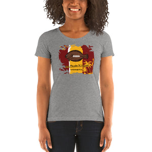 Washington Football Flounder Ladies' short sleeve t-shirt