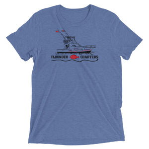 Flounder Charters Lightweight Short sleeve t-shirt