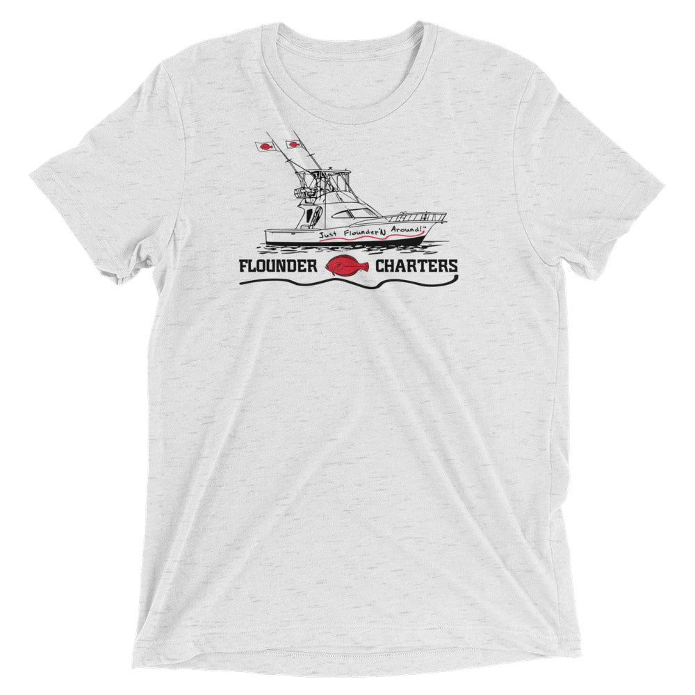 Flounder Charters Lightweight Short sleeve t-shirt
