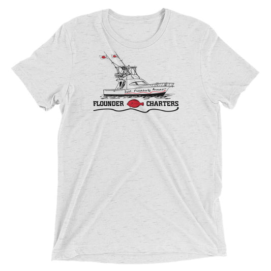 Flounder Charters Lightweight Short sleeve t-shirt