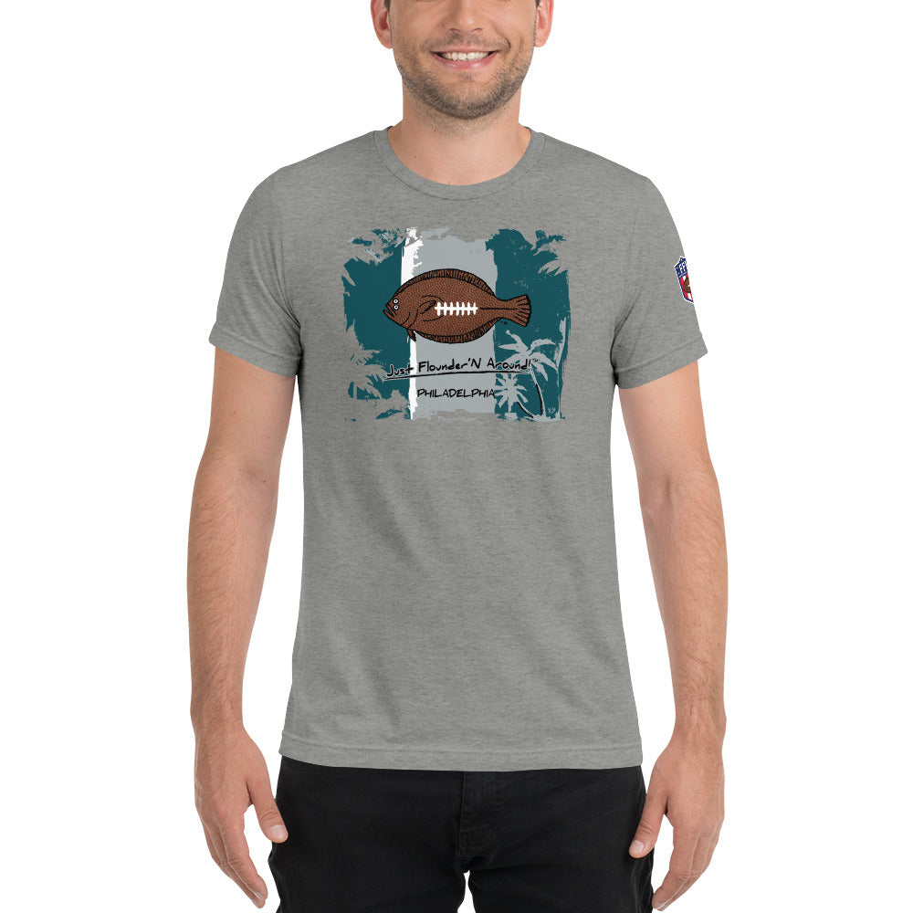 Philly Football Flounder Lightweight T shirts