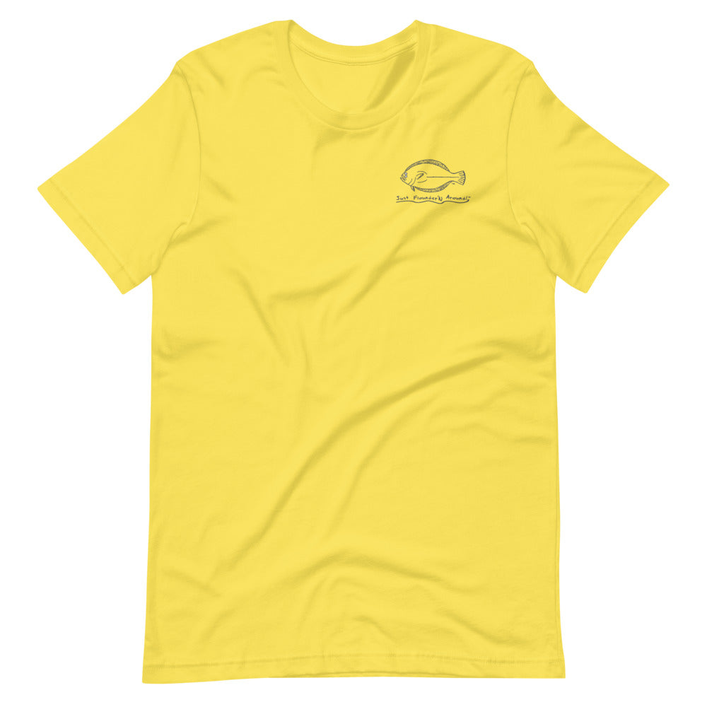 Summertime! Just Flounder'N Around Short-Sleeve Unisex T-Shirt
