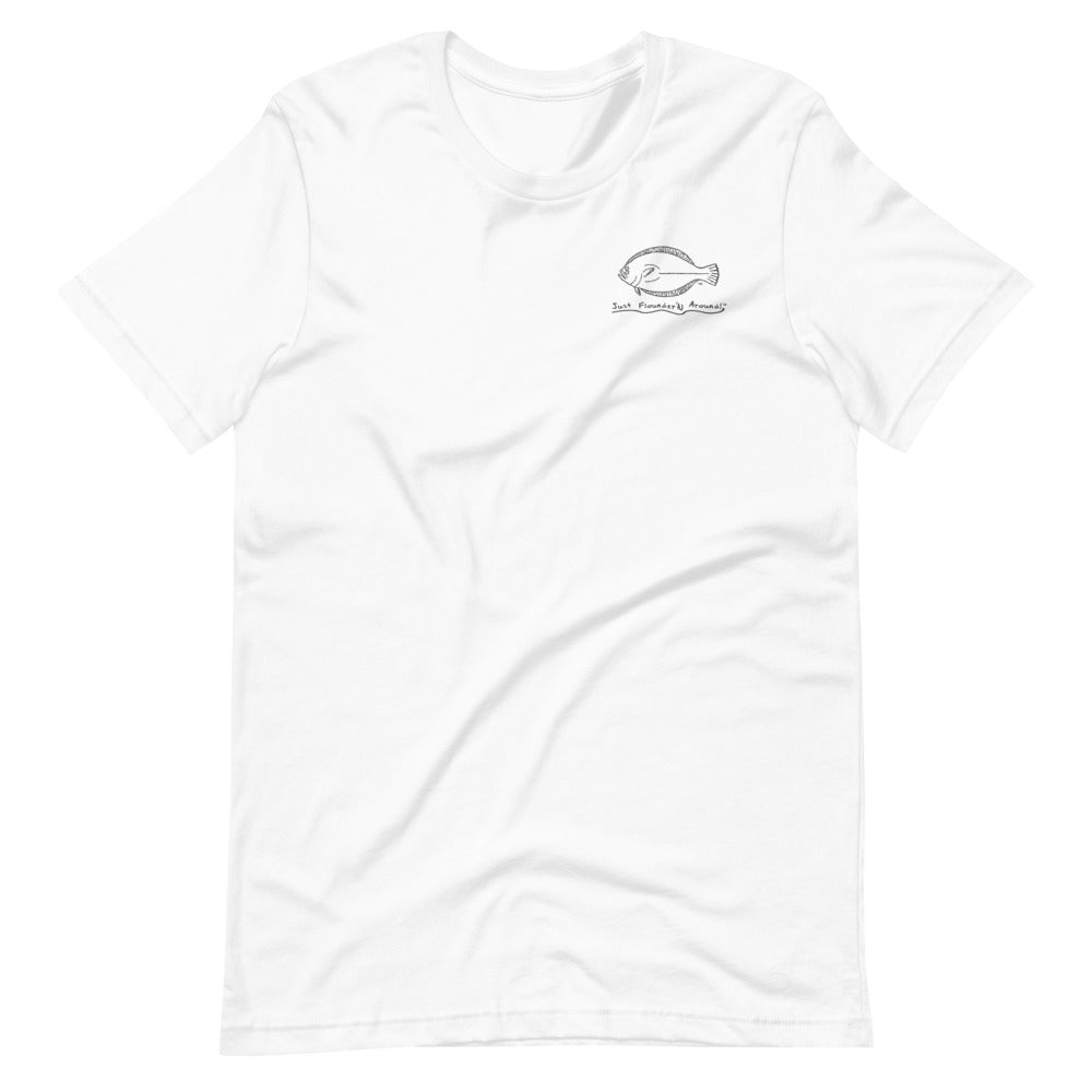 Summertime! Just Flounder'N Around Short-Sleeve Unisex T-Shirt