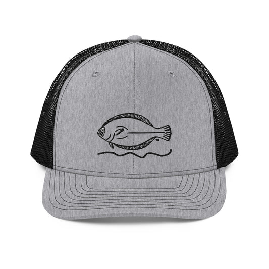 JFA Grey / Black color - Mesh Back Trucker Cap