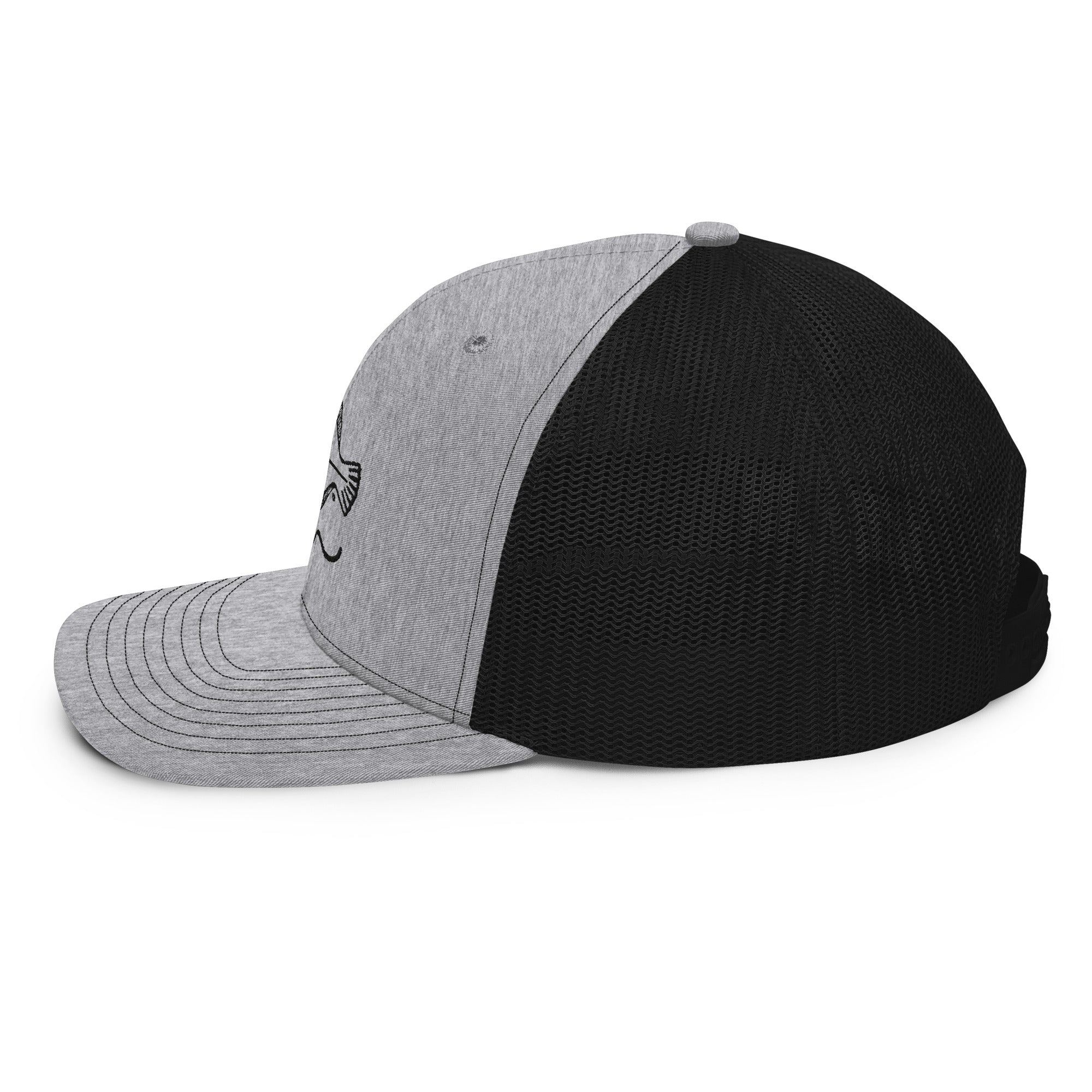 JFA Grey / Black color - Mesh Back Trucker Cap