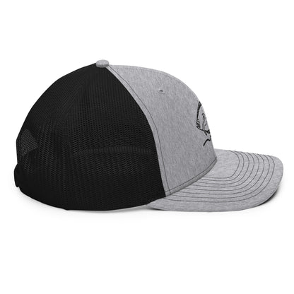 JFA Grey / Black color - Mesh Back Trucker Cap