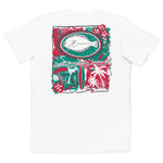 JFA SUMMERTIME COLOR WHITE -  garment-dyed Pocket t-shirt