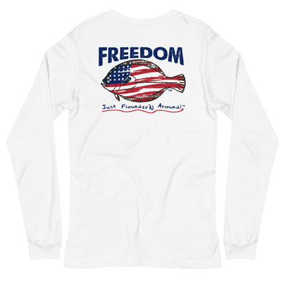 FREEDOM FLOUNDER - Unisex Long Sleeve Tee