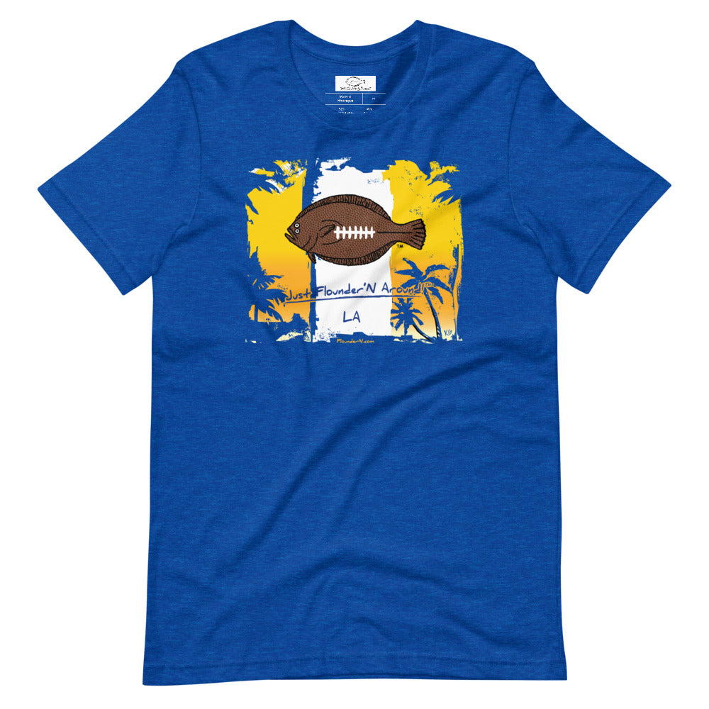 FFL LOS ANGELES BLUE Short-Sleeve Unisex T-Shirt