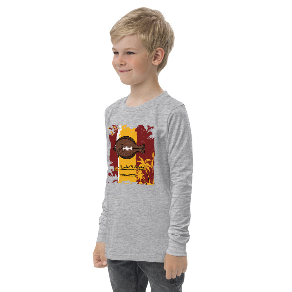 FFL WASHINGTON GREY- Youth long sleeve tee